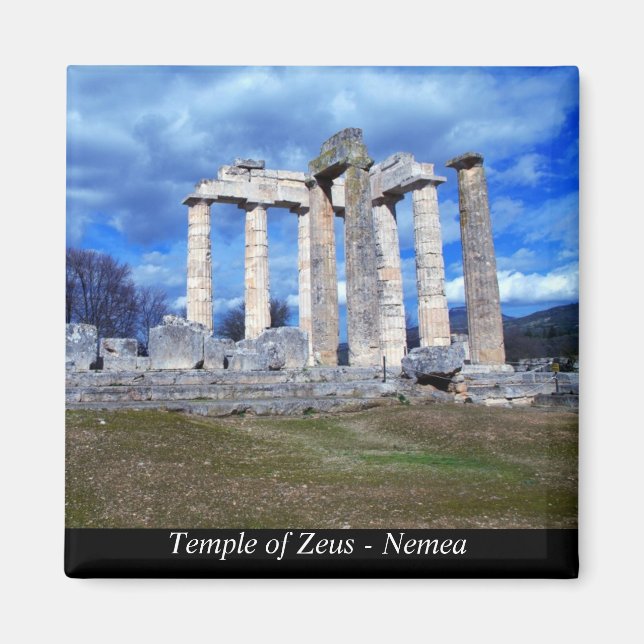 Temple of Zeus - Nemea Magnet (Framsidan)