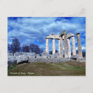 Temple of Zeus - Nemea Vykort