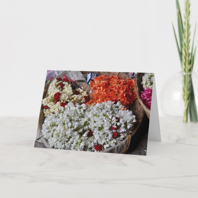 Temple Offering, södra Indien Kort (Framsida)