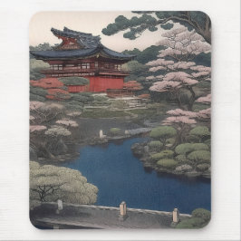 Temple on the river - Japan Musmatta