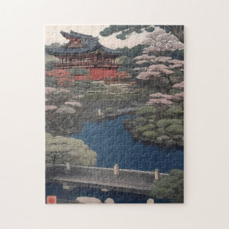 Temple on the river - Japan Pussel
