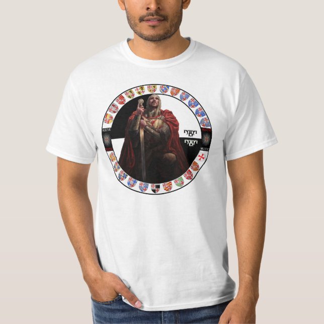 Templer Kniehender Templer Shirt Nr. 0208092013 Tee (Framsida)