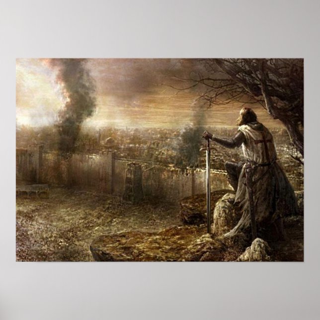 Templer vor Jeruzalem Poster (Framsidan)