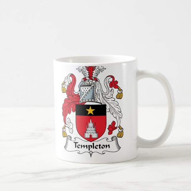 Templeton familjvapensköld kaffemugg (Höger)