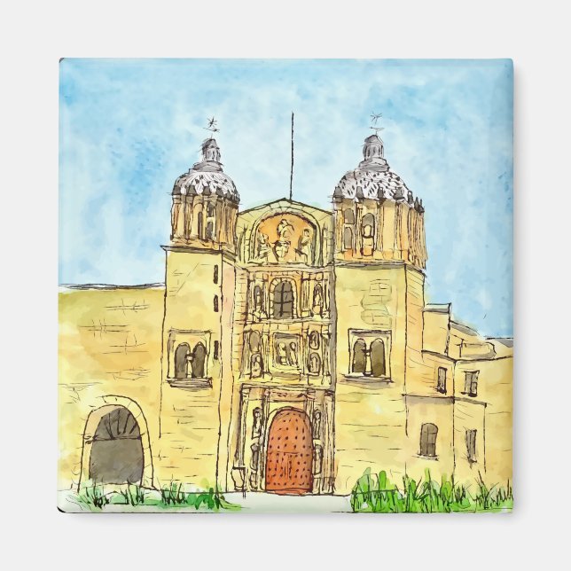 Templo de Santo Domingo de Guzmán Magnet (Framsidan)