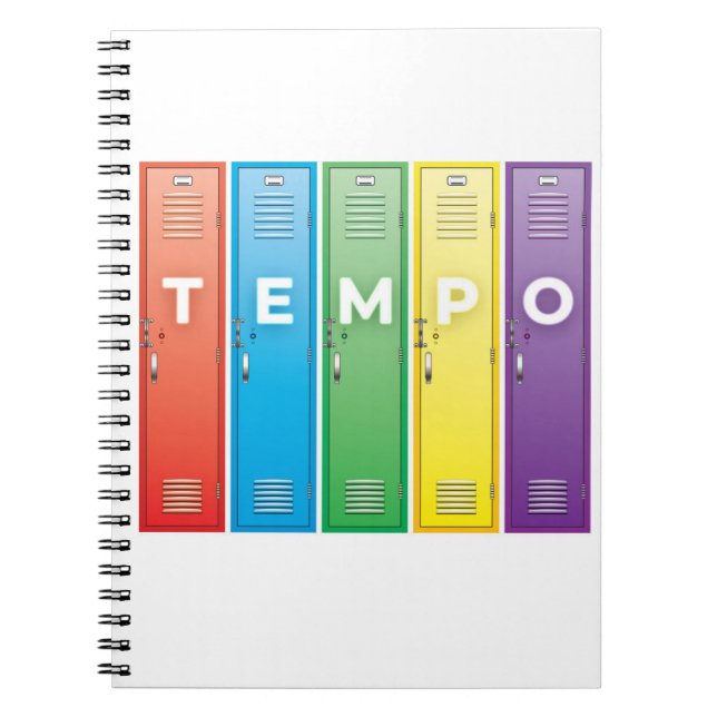 TEMPO-anteckningsbok Anteckningsbok (Framsidan)