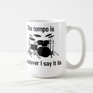 tempo är den spelar ingen roll I-något att säga Kaffemugg