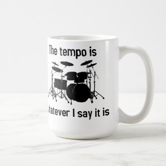 tempo är den spelar ingen roll I-något att säga Kaffemugg