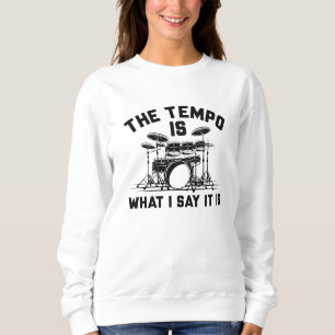 Tempo är vad jag säger att det är t shirt