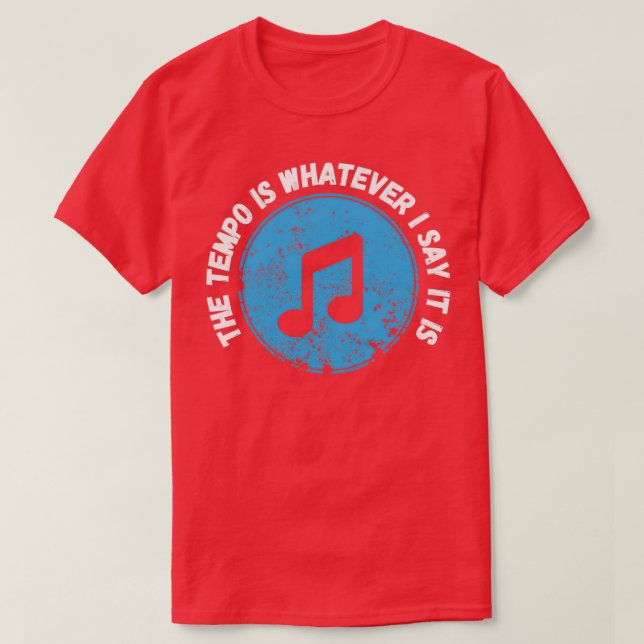 Tempo-programmet är Spelar ingen roll, säger jag,  T Shirt (Design framsida)