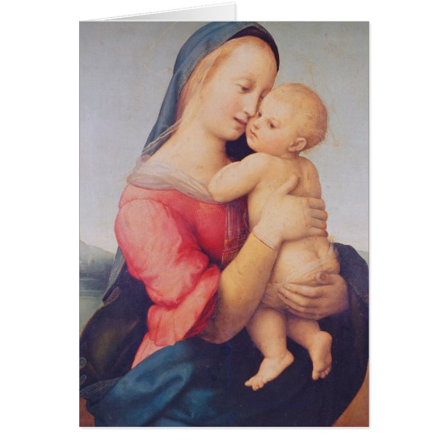 "Tempona" Madonna, 1508 Hälsningskort (Framsidan)