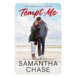 Tempt Me Bok Cover Magnet