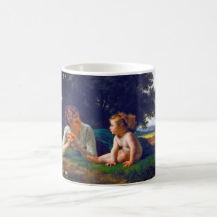Temptation, Bouguereau Kaffemugg
