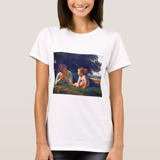 Temptation, Bouguereau T Shirt (Framsida)