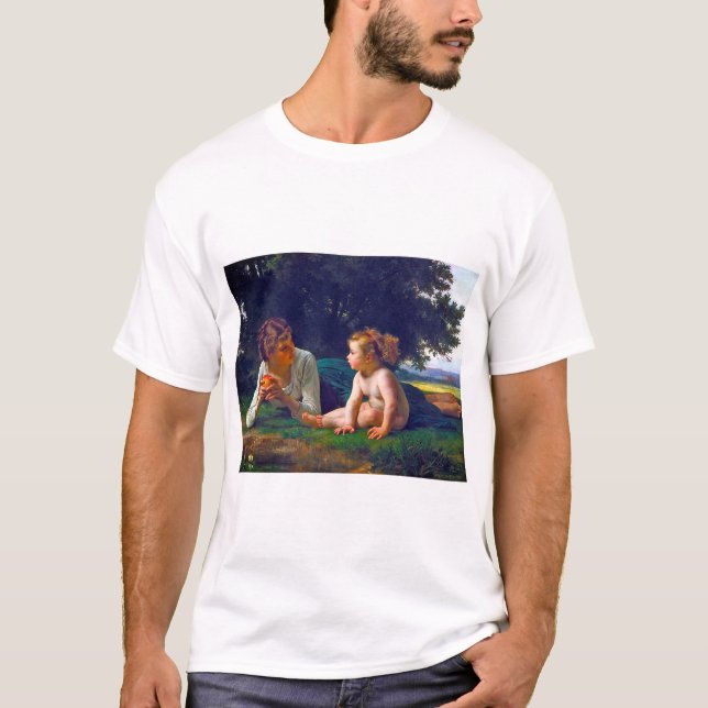 Temptation, Bouguereau T Shirt (Framsida)