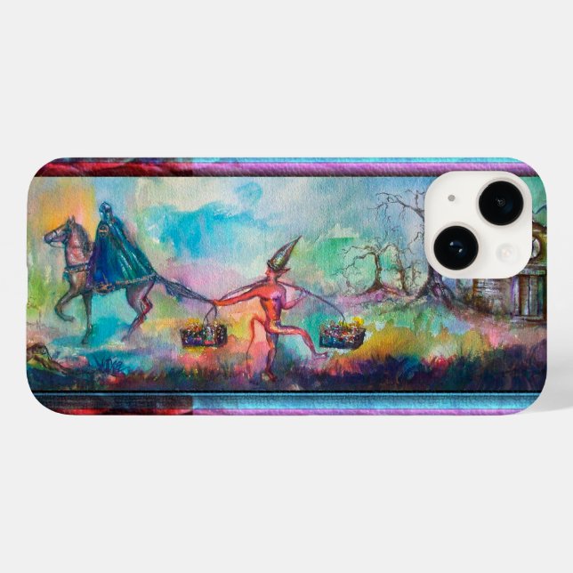 TEMPTATION Mörk Knight och Djävulen Treasure ,Blue (Baksida (horisontell))