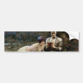 Temptation of Herr Percival (Medieval Knight) Bildekal