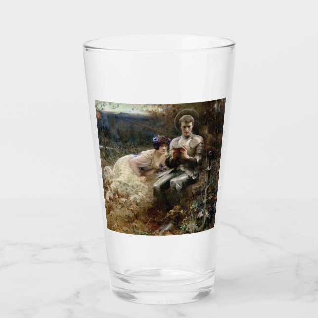 Temptation of Herr Percival (Medieval Knight) Glaskopp (Framsida)