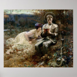 Temptation of Herr Percival (Medieval Knight) Poster