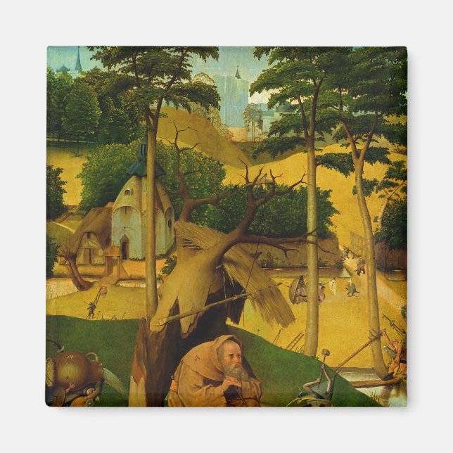 Temptation of St. Anthony, 1490 Magnet (Framsidan)