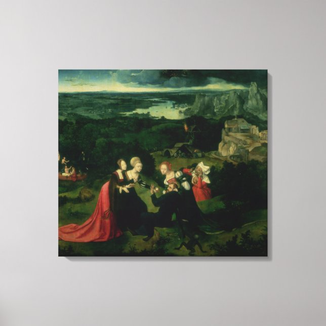 Temptation of St. Anthony 2 Canvastryck (Framsida)