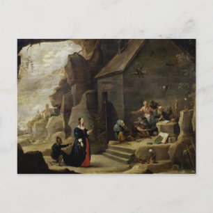 Temptation of St. Anthony 2 Vykort
