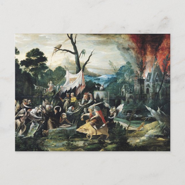 Temptation of St. Anthony 2 Vykort (Framsida)