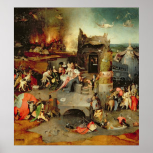 Temptation of St. Anthony Poster