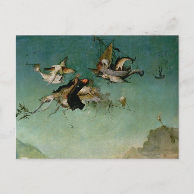 Temptation of St.Anthony Vykort (Framsida)