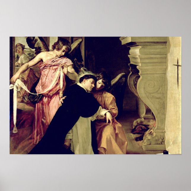 Temptation of St.Thomas Aquinas Poster (Framsidan)