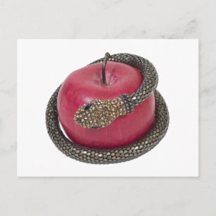 TemptationAppleSnake112311 Vykort