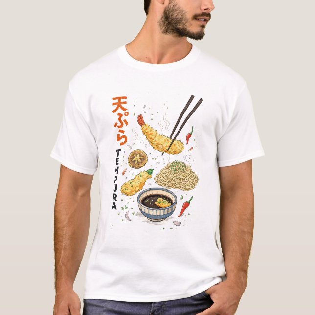 Tempura Feast T Shirt (Framsida)
