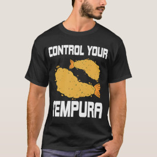 Tempura Pun Costume Shrimp och Seafood T Shirt