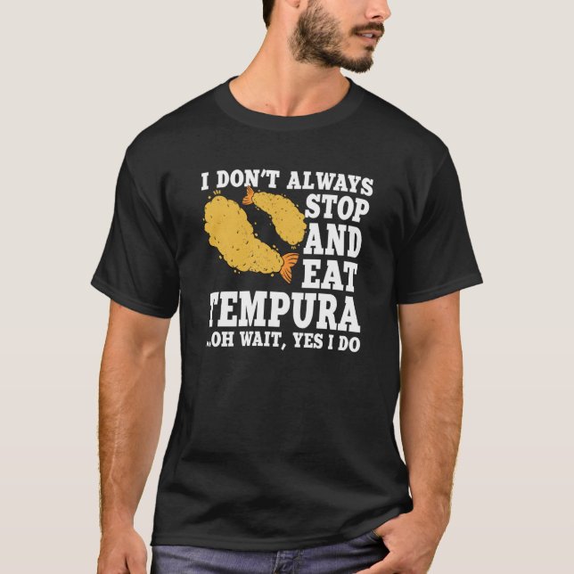 Tempura  Quote Love Shrimp And Seafood T Shirt (Framsida)