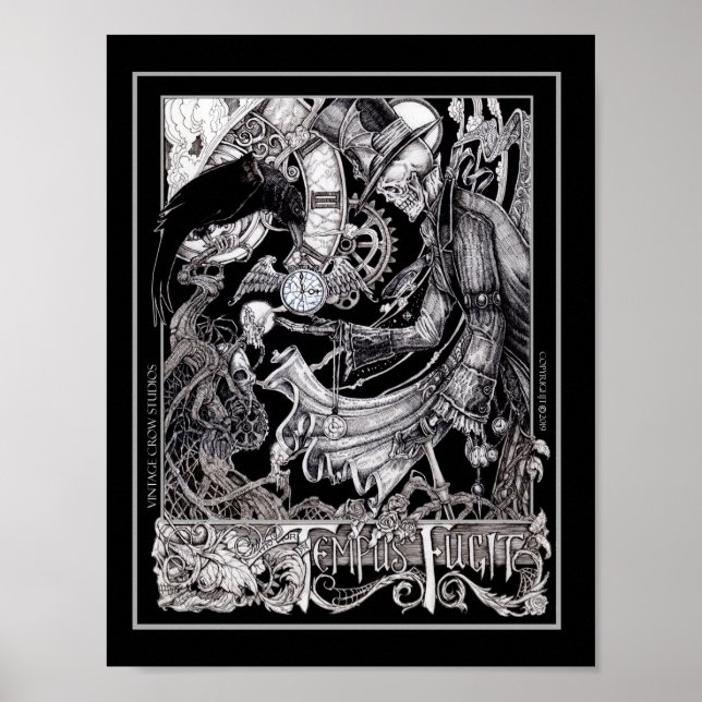 Tempus Fugit Poster (Framsidan)
