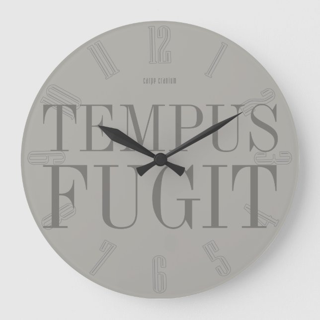 Tempus Fugit Stor Klocka (Framsida)