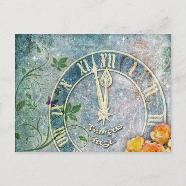 Tempus Fugit Vykort (Framsida)