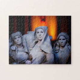 TEN31: Vit marmorkonst Pussel