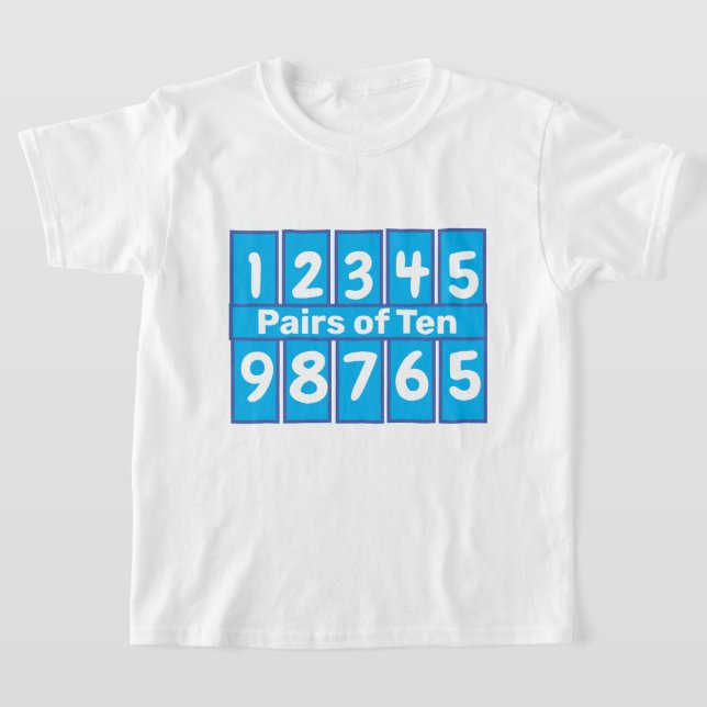 TEN-Färg T-Shirt-par T Shirt (Laydown)