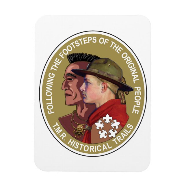 Ten Mile River Historical Trails Flexible Magnet (Vertikal)