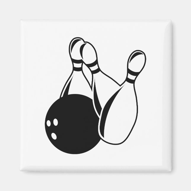 Ten Pin Bowling Magnet (Framsidan)