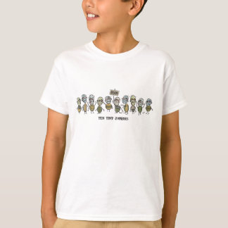 Ten Tiny Zombies Kids American Apparel T-Shirt