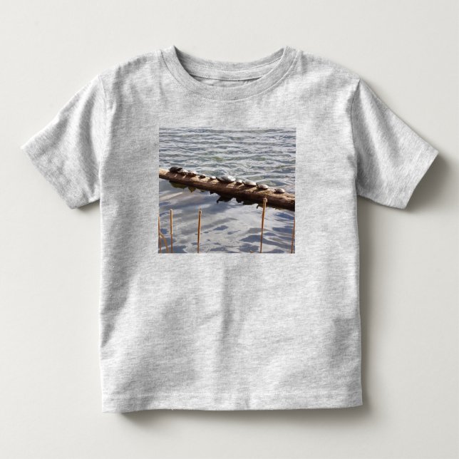 Ten Turtles Småbarn T-Shirt (Framsida)