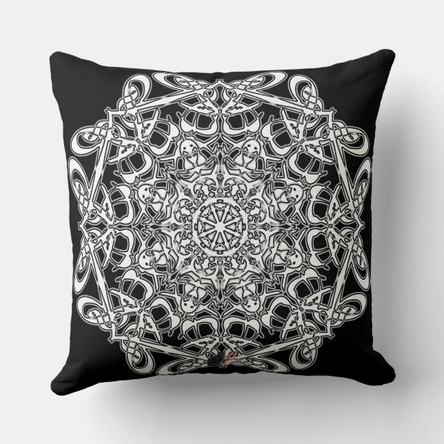 Tenacious Octa Glyph Pillow Kudde (Baksida)
