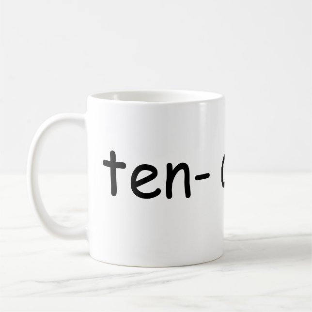 Tenacity MUGZ by Dan Spirk Kaffemugg (Vänster)