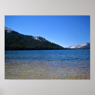 Tenaya Sjö, Tuolumne Meadows, Yosemite, CA Poster