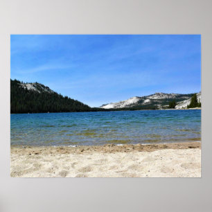 Tenaya Sjö, Yosemite, CA Poster