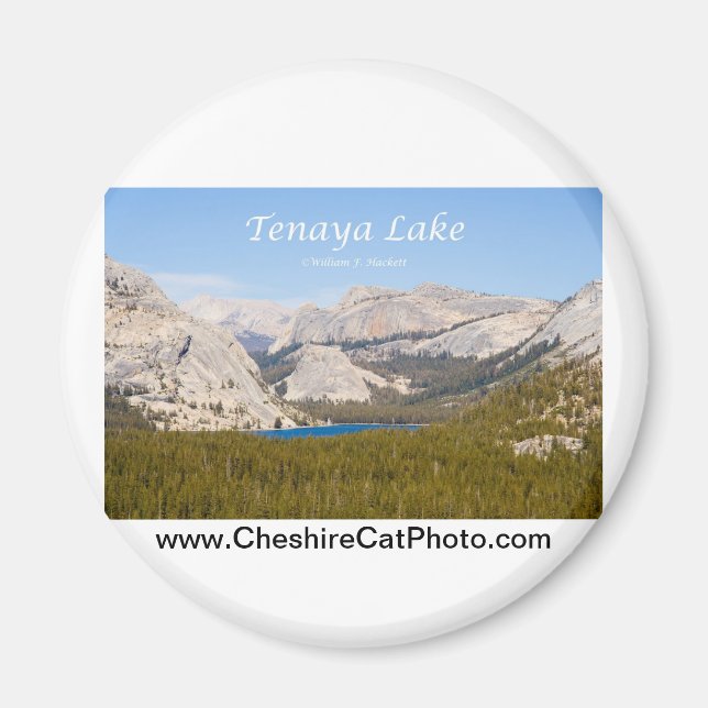 Tenaya Sjö Yosemite California Products Magnet (Framsidan)