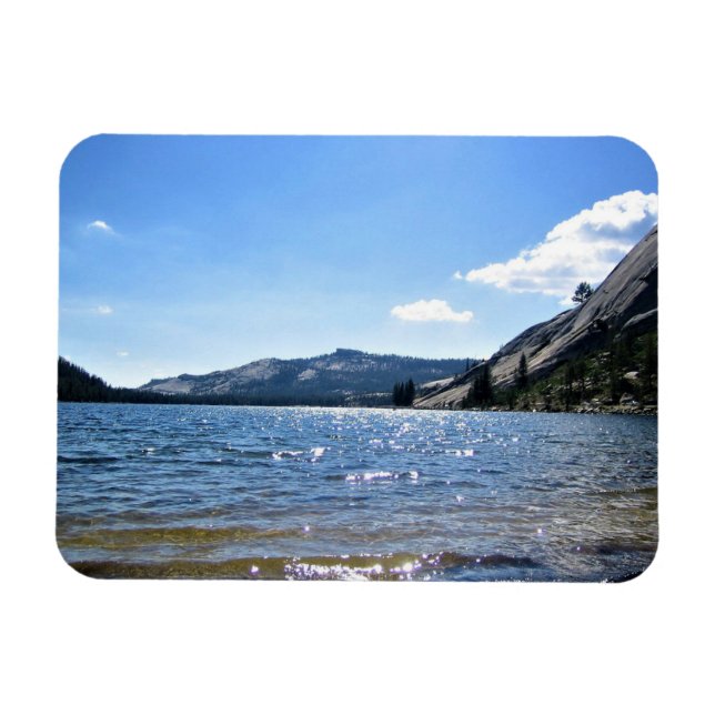Tenaya Sjö, Yosemite National Park, CA Magnet (Horisontell)