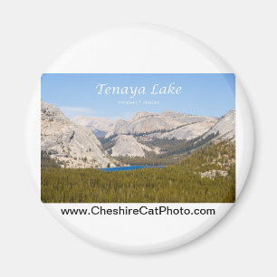 Tenaya sjöYosemite Kalifornien produkter Magnet